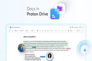 يحتوي Proton Docs على خيارات تنسيق متقدمة وتضمين الصور مثل Google Docs، ويمكنه إنشاء وفتح وتعديل المستندات بتنسيقات متعددة، بما في ذلك تنسيق Microsoft .docx