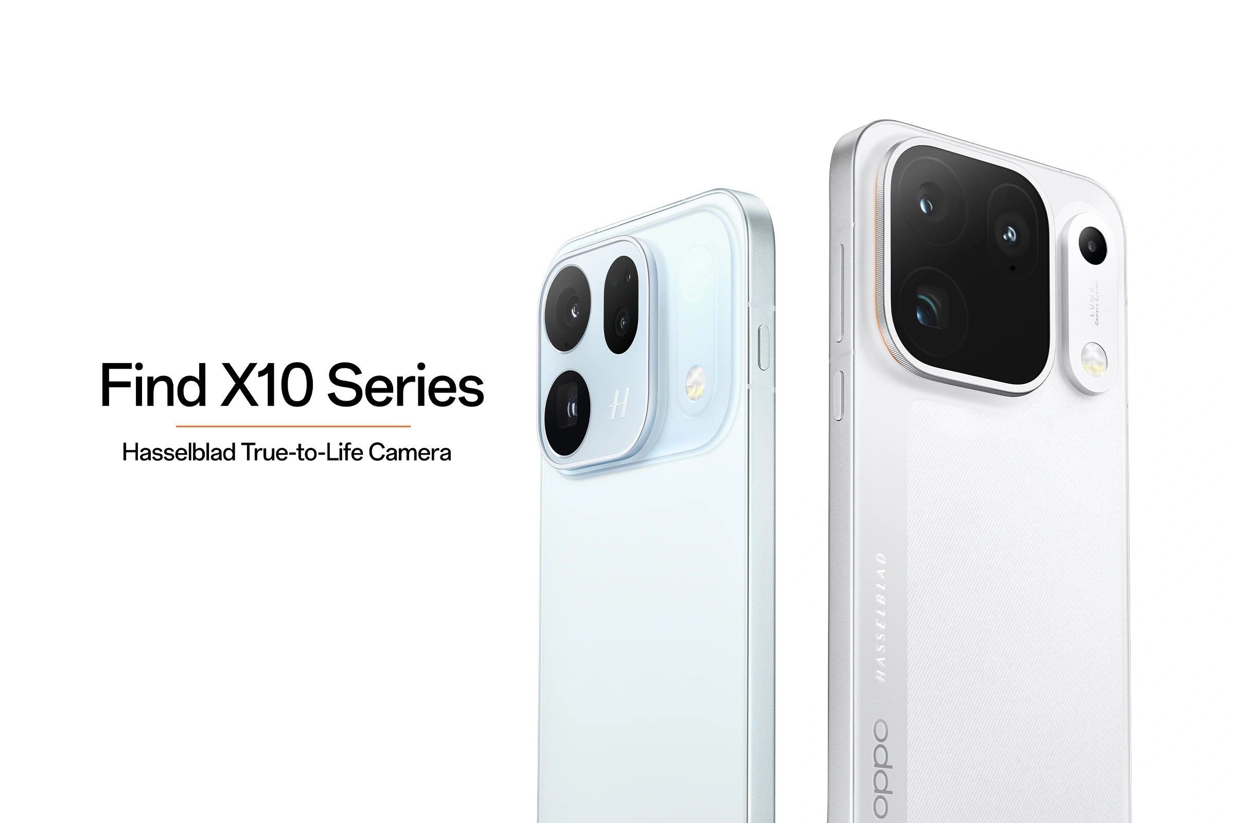 صورة Oppo الرسمية لسلسلة Find X10، ويظهر Find X10 Pro Max على اليمين